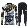 Real Madrid Marvel Training Huppari Quarter-Zip 2026-27 Musta