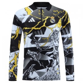 Real Madrid Marvel Training Huppari Quarter-Zip 2026-27 Musta