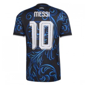 Jalkapallo Peliasut Argentiina Messi 10 Vieras Pelipaita MM-kisat 2026 Lyhythihainen