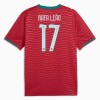 Jalkapallo Peliasut Portugali Rafael Leao 17 Koti Pelipaita MM-kisat 2026 Lyhythihainen
