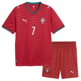 Jalkapallo Peliasut Portugali Ronaldo 7 Lasten Koti Pelipaita MM-kisat 2026 Lyhythihainen