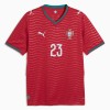 Jalkapallo Peliasut Portugali Vitinha 23 Koti Pelipaita MM-kisat 2026 Lyhythihainen