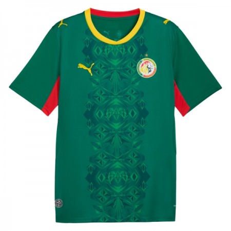 Jalkapallo Peliasut Senegal Vieras Pelipaita MM-kisat 2026 Lyhythihainen Jalkapallo Peliasut Senegal Vieras Pelipaita MM-kisat 2026 Lyhythihainen