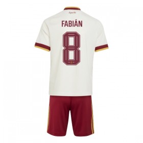 Jalkapallo Peliasut Espanja Fabian 8 Lasten Vieras Pelipaita MM-kisat 2026 Lyhythihainen