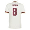 Jalkapallo Peliasut Espanja Fabian 8 Vieras Pelipaita MM-kisat 2026 Lyhythihainen Jalkapallo Peliasut Espanja Fabian 8 Vieras Pelipaita MM-kisat 2026 Lyhythihainen