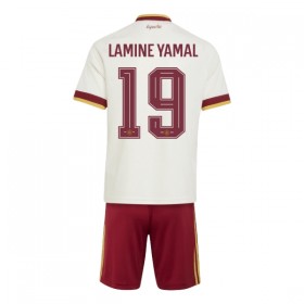 Jalkapallo Peliasut Espanja Lamine Yamal 19 Lasten Vieras Pelipaita MM-kisat 2026 Lyhythihainen