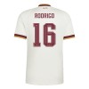 Jalkapallo Peliasut Espanja Rodrigo 16 Vieras Pelipaita MM-kisat 2026 Lyhythihainen