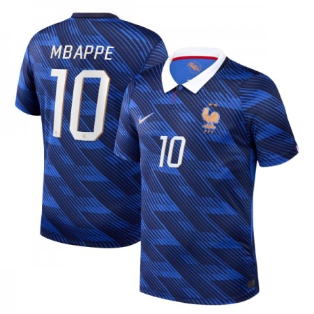 Jalkapallo Peliasut Ranska Mbappé 10 Koti Pelipaita MM-kisat 2026 Lyhythihainen Jalkapallo Peliasut Ranska Mbappé 10 Koti Pelipaita MM-kisat 2026 Lyhythihainen