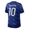 Jalkapallo Peliasut Ranska Mbappé 10 Koti Pelipaita MM-kisat 2026 Lyhythihainen
