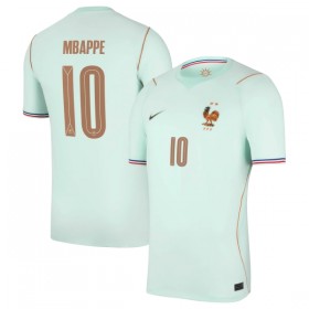 Jalkapallo Peliasut Ranska Mbappé 10 Vieras Pelipaita MM-kisat 2026 Lyhythihainen
