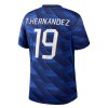 Jalkapallo Peliasut Ranska Theo Hernandez 19 Koti Pelipaita MM-kisat 2026 Lyhythihainen