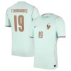 Jalkapallo Peliasut Ranska Theo Hernandez 19 Vieras Pelipaita MM-kisat 2026 Lyhythihainen