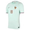 Jalkapallo Peliasut Ranska Theo Hernandez 19 Vieras Pelipaita MM-kisat 2026 Lyhythihainen