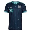 Jalkapallo Peliasut Saksa Gnabry 20 Vieras Pelipaita MM-kisat 2026 Lyhythihainen