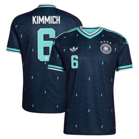 Jalkapallo Peliasut Saksa Kimmich 6 Vieras Pelipaita MM-kisat 2026 Lyhythihainen