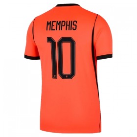 Jalkapallo Peliasut Alankomaat Memphis 10 Koti Pelipaita MM-kisat 2026 Lyhythihainen
