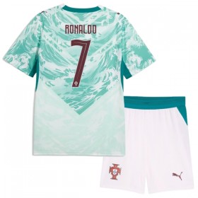 Jalkapallo Peliasut Portugali Ronaldo 7 Lasten Vieras Pelipaita MM-kisat 2026 Lyhythihainen