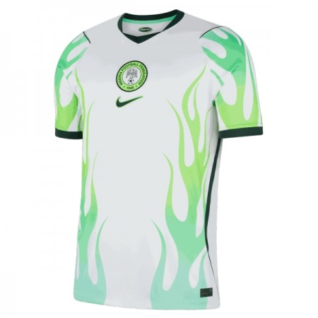 Jalkapallo Peliasut Nigeria Vieras Pelipaita 2026-27 Lyhythihainen