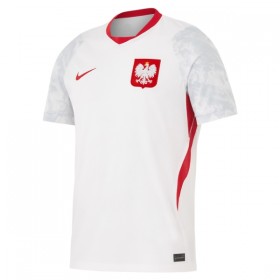 Jalkapallo Peliasut Puola Koti Pelipaita 2026 Lyhythihainen