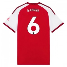 Jalkapallo Peliasut Arsenal Gabriel 6 Koti Pelipaita 2026-27 Lyhythihainen