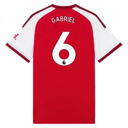 Jalkapallo Peliasut Arsenal Gabriel 6 Koti Pelipaita 2026-27 Lyhythihainen