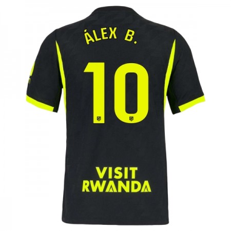 Jalkapallo Peliasut Atlético Madrid Alex B. 10 Vieras Pelipaita 2026-27 Lyhythihainen Jalkapallo Peliasut Atlético Madrid Alex B. 10 Vieras Pelipaita 2026-27 Lyhythihainen