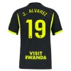 Jalkapallo Peliasut Atlético Madrid J. Alvarez 19 Lasten Vieras Pelipaita 2026-27 Lyhythihainen