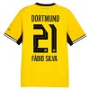Jalkapallo Peliasut Borussia Dortmund Fabio Silva 21 Koti Pelipaita 2026-27 Lyhythihainen