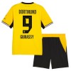 Jalkapallo Peliasut Borussia Dortmund Guirassy 9 Lasten Koti Pelipaita 2026-27 Lyhythihainen Jalkapallo Peliasut Borussia Dortmund Guirassy 9 Lasten Koti Pelipaita 2026-27 Lyhythihainen