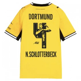 Jalkapallo Peliasut Borussia Dortmund N. Schlotterbeck 4 Koti Pelipaita 2026-27 Lyhythihainen Special