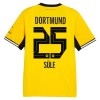 Jalkapallo Peliasut Borussia Dortmund Sule 25 Koti Pelipaita 2026-27 Lyhythihainen Jalkapallo Peliasut Borussia Dortmund Sule 25 Koti Pelipaita 2026-27 Lyhythihainen