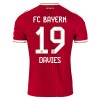 Jalkapallo Peliasut FC Bayern München Davies 19 Koti Pelipaita 2026-27 Lyhythihainen