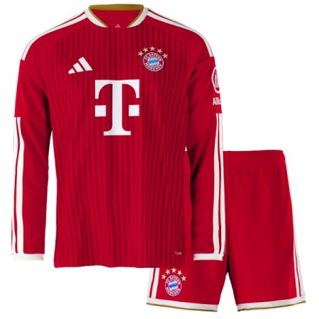 Jalkapallo Peliasut FC Bayern München Lasten Koti Pelipaita 2026-27 Pitkähihainen