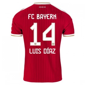 Jalkapallo Peliasut FC Bayern München Luis Diaz 14 Koti Pelipaita 2026-27 Lyhythihainen