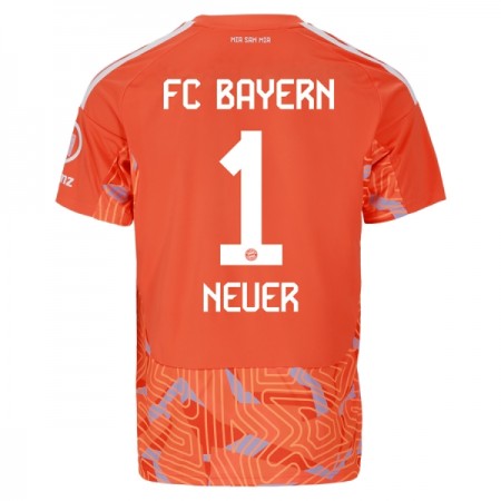 Jalkapallo Peliasut FC Bayern München Neuer 1 Maalivahti Vieras Pelipaita 2026-27 Lyhythihainen