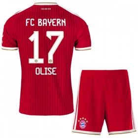Jalkapallo Peliasut FC Bayern München Olise 17 Lasten Koti Pelipaita 2026-27 Lyhythihainen