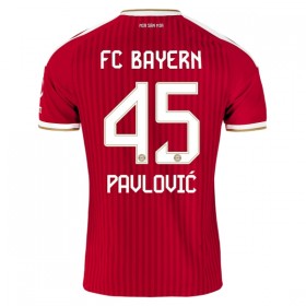 Jalkapallo Peliasut FC Bayern München Pavlovic 45 Koti Pelipaita 2026-27 Lyhythihainen