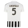 Jalkapallo Peliasut Juventus Locatelli 5 Koti Pelipaita 2026-27 Lyhythihainen