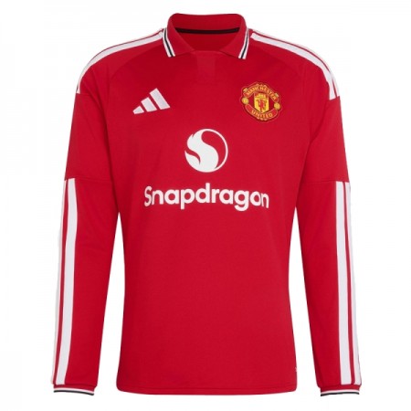 Jalkapallo Peliasut Manchester United Koti Pelipaita 2026-27 Pitkähihainen