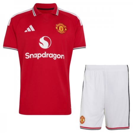 Jalkapallo Peliasut Manchester United Lasten Koti Pelipaita 2026-27 Lyhythihainen
