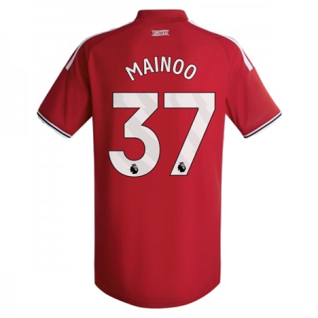 Jalkapallo Peliasut Manchester United Mainoo 37 Koti Pelipaita 2026-27 Lyhythihainen
