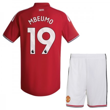 Jalkapallo Peliasut Manchester United Mbeumo 19 Lasten Koti Pelipaita 2026-27 Lyhythihainen