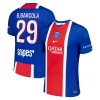 Jalkapallo Peliasut Paris Saint-Germain Bradley Barcola 29 Koti Pelipaita 2026-27 Lyhythihainen