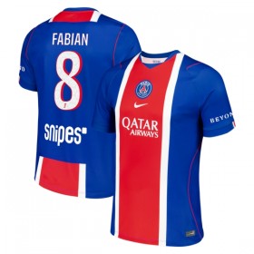 Jalkapallo Peliasut Paris Saint-Germain Fabian 8 Koti Pelipaita 2026-27 Lyhythihainen