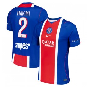 Jalkapallo Peliasut Paris Saint-Germain Hakimi 2 Koti Pelipaita 2026-27 Lyhythihainen