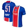 Jalkapallo Peliasut Paris Saint-Germain Pacho 51 Koti Pelipaita 2026-27 Lyhythihainen