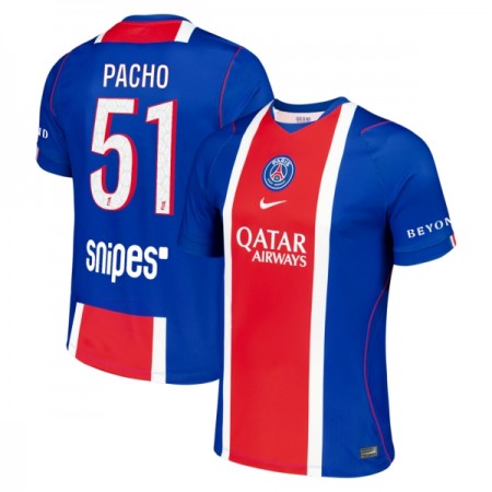 Jalkapallo Peliasut Paris Saint-Germain Pacho 51 Koti Pelipaita 2026-27 Lyhythihainen