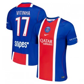 Jalkapallo Peliasut Paris Saint-Germain Vitinha 17 Koti Pelipaita 2026-27 Lyhythihainen