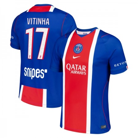 Jalkapallo Peliasut Paris Saint-Germain Vitinha 17 Koti Pelipaita 2026-27 Lyhythihainen