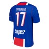 Jalkapallo Peliasut Paris Saint-Germain Vitinha 17 Koti Pelipaita 2026-27 Lyhythihainen